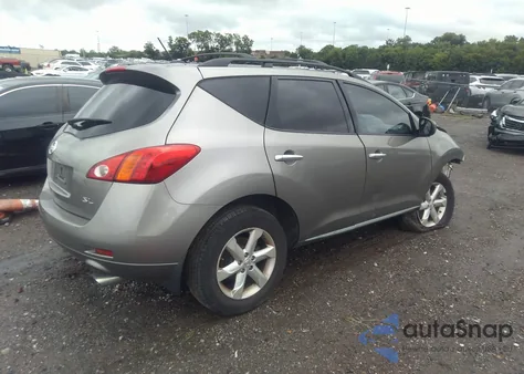 2009 Nissan Murano Sl из США, поврежденный, VIN JN8AZ18U79W023734